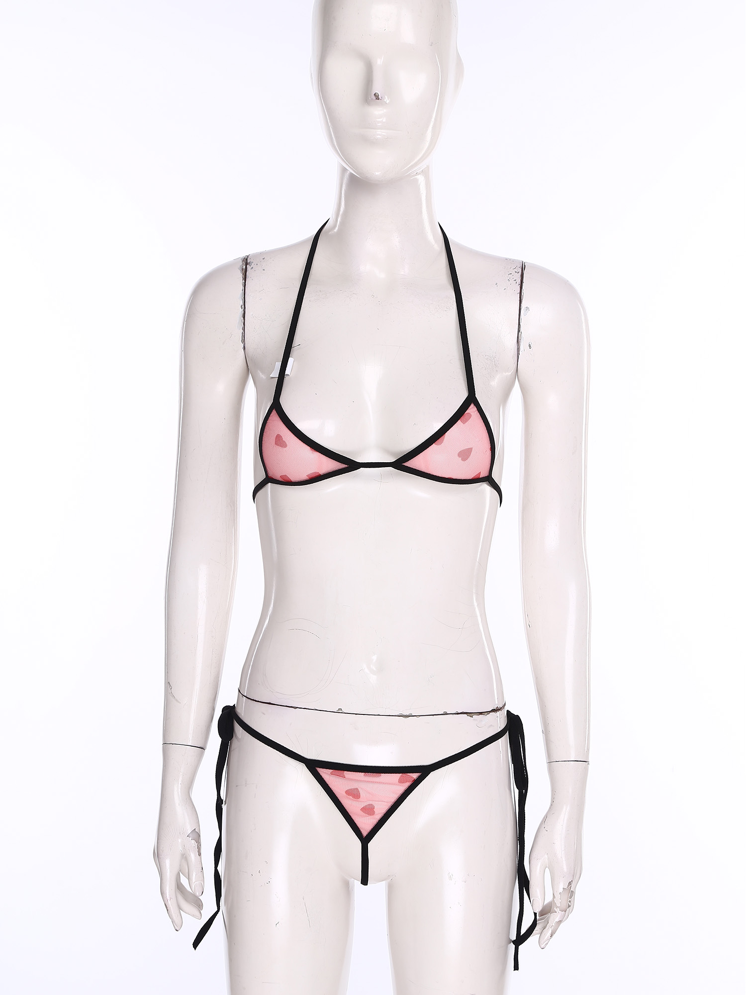 Womens Micro Mini Bikini Linge - Sheer Bra Lace 리뷰 및 가격