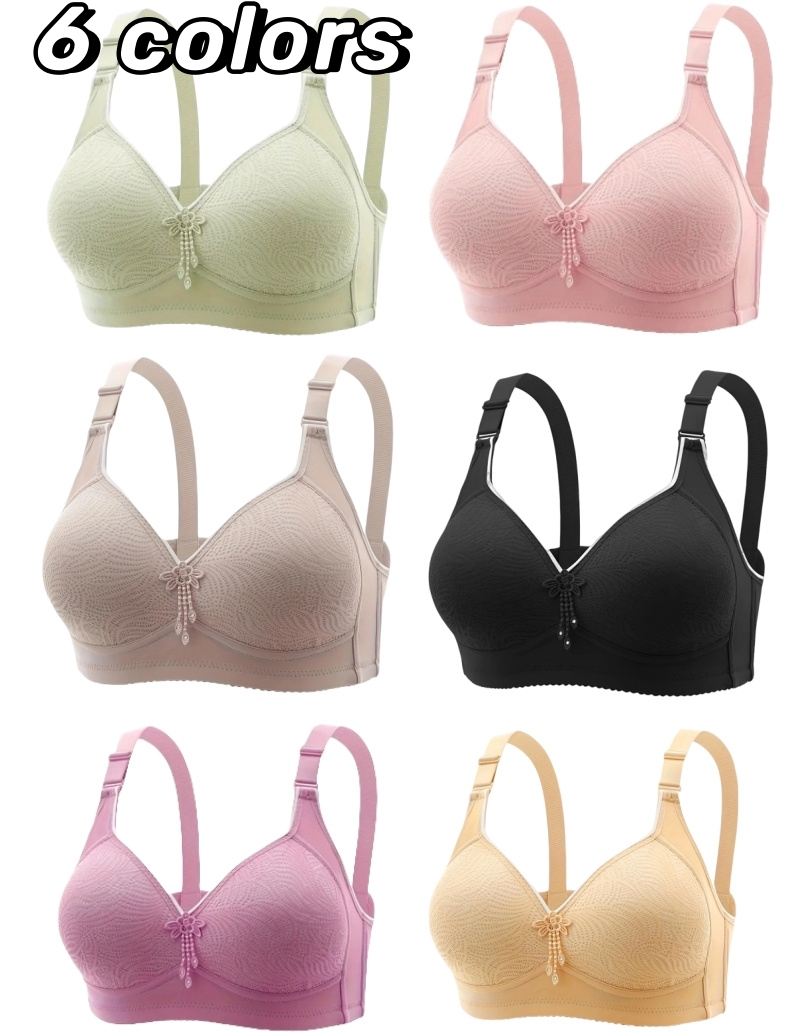 1pc Women's Seamless Wireless  - Full Coverage Bra 리뷰 및 가격
