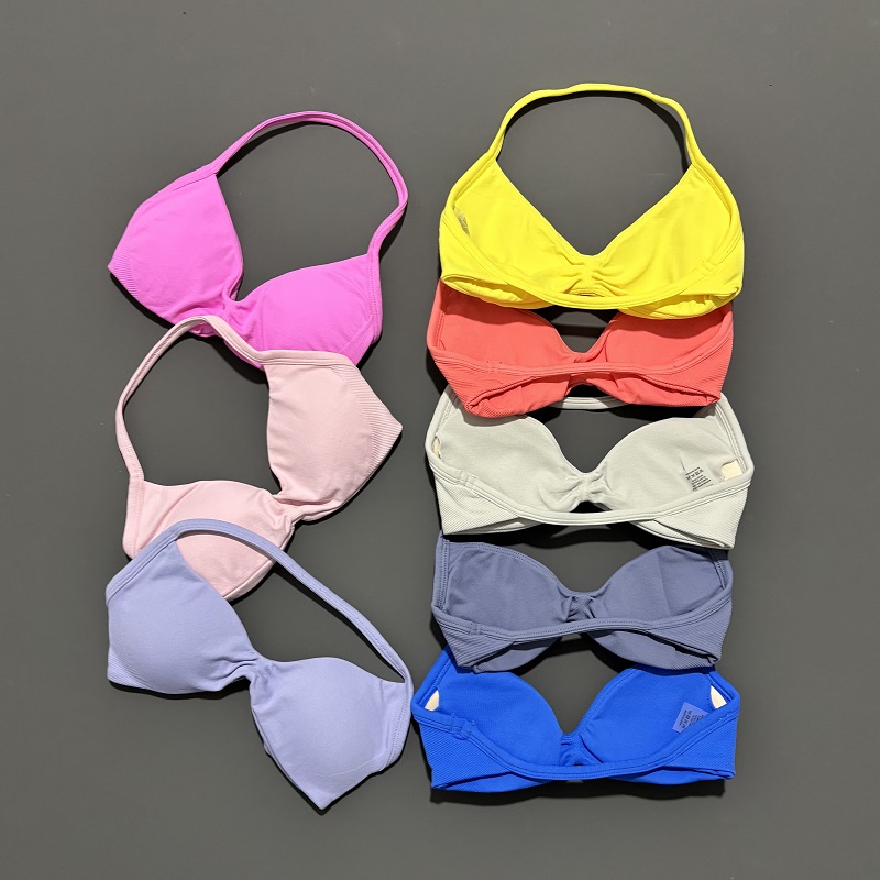 Sports Strappy Bra Yoga Underw - Sports Bra Racerback 리뷰 및 가격