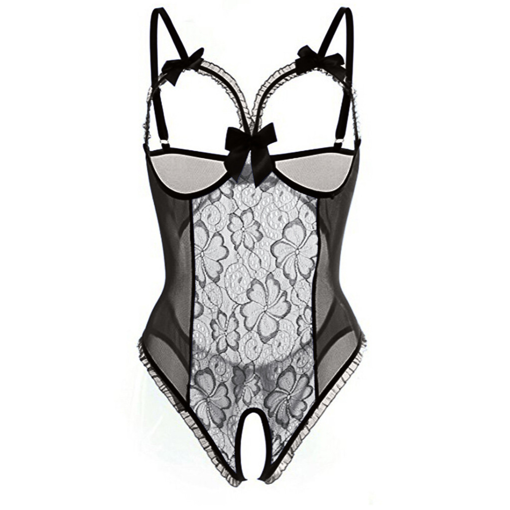 Transparent Sexy Lingerie Set  - Lace Bralette Set 리뷰 및 가격