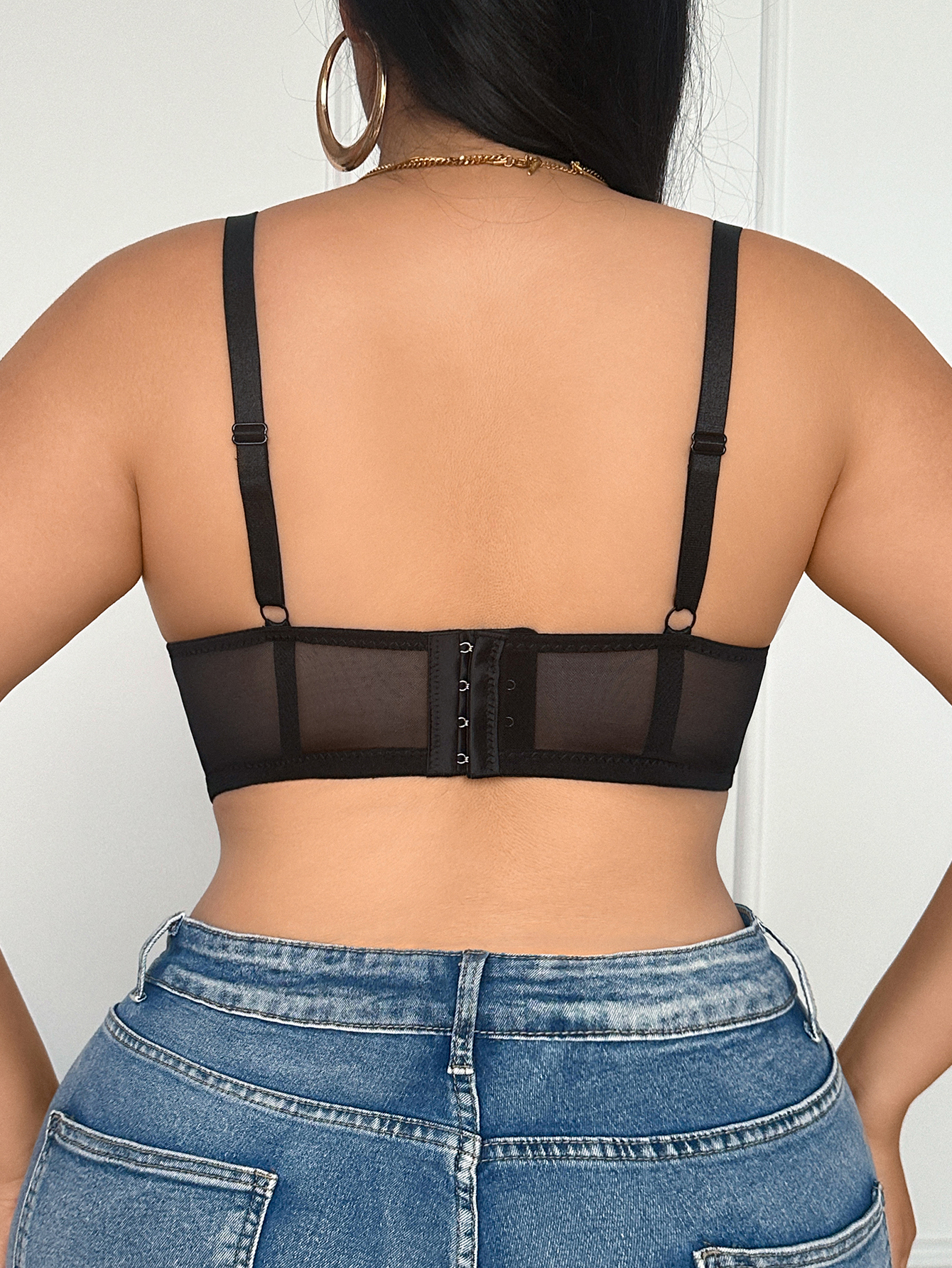 Wide Strap Plus Size Women Bra - Underwire Bra Padded 리뷰 및 가격