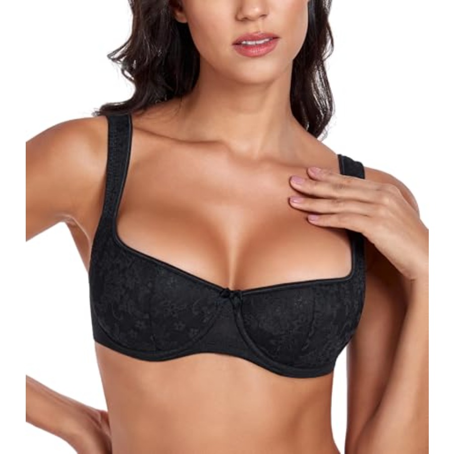 DotVol Women's Lightly Padded  - Demi Bra Balconette 리뷰 및 가격