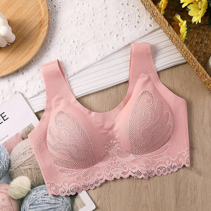 Breathable Latex Bra Seamless  - Sleep Bra Bralette 리뷰 및 가격