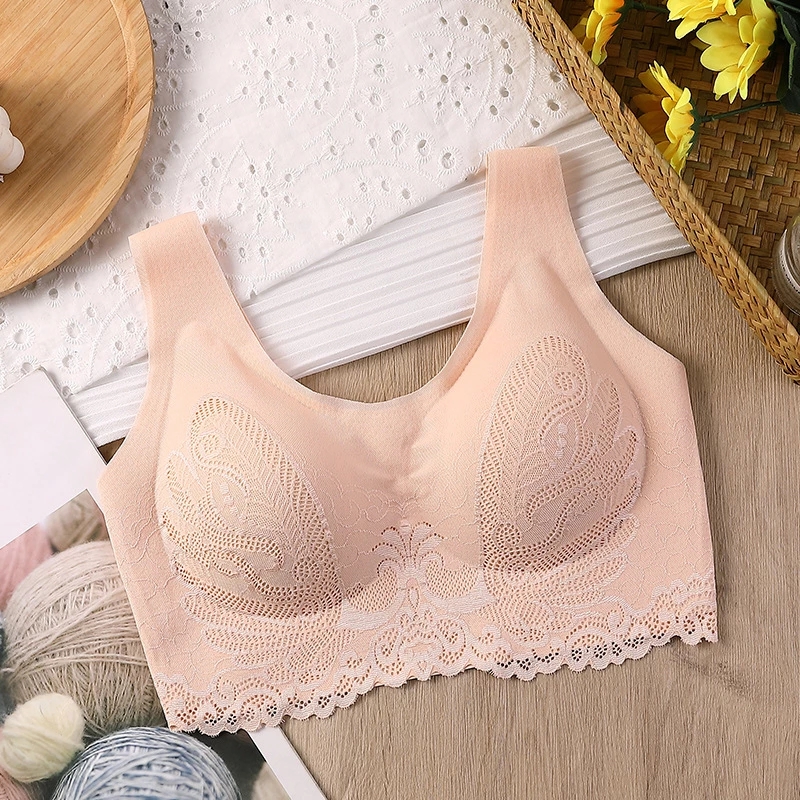 Breathable Latex Bra Seamless  - Sleep Bra Bralette 리뷰 및 가격