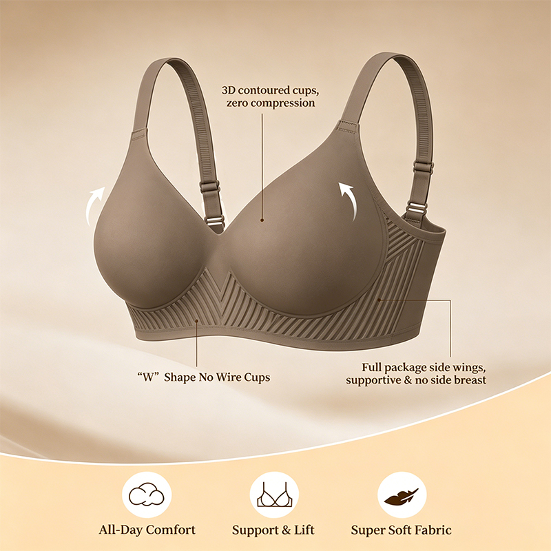 Full Coverage Push Up Jelly Su - Wirefree Bra Comfort 리뷰 및 가격