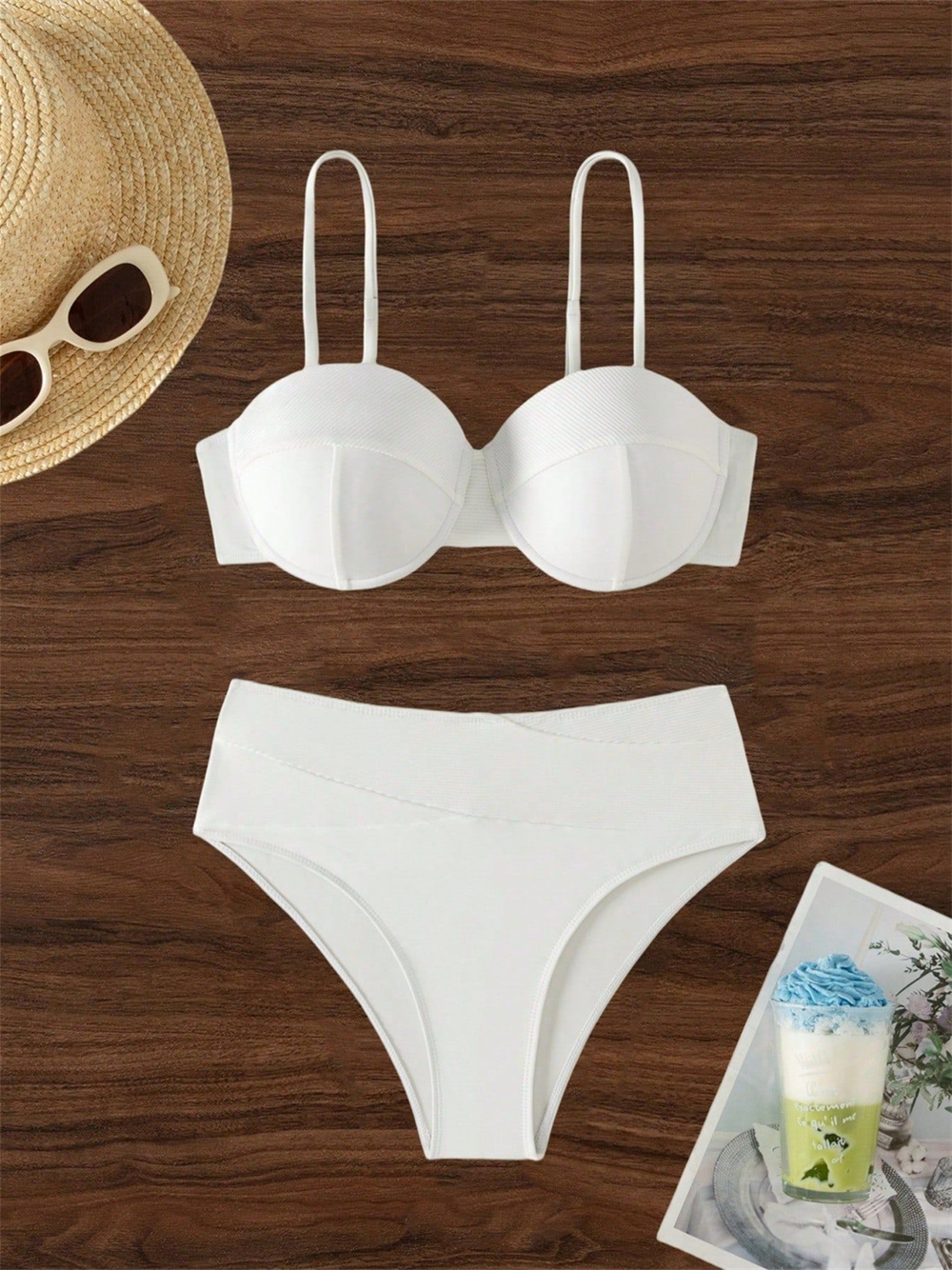 White Sling Bikini Bra Back La - Underwire Bra Padded 리뷰 및 가격