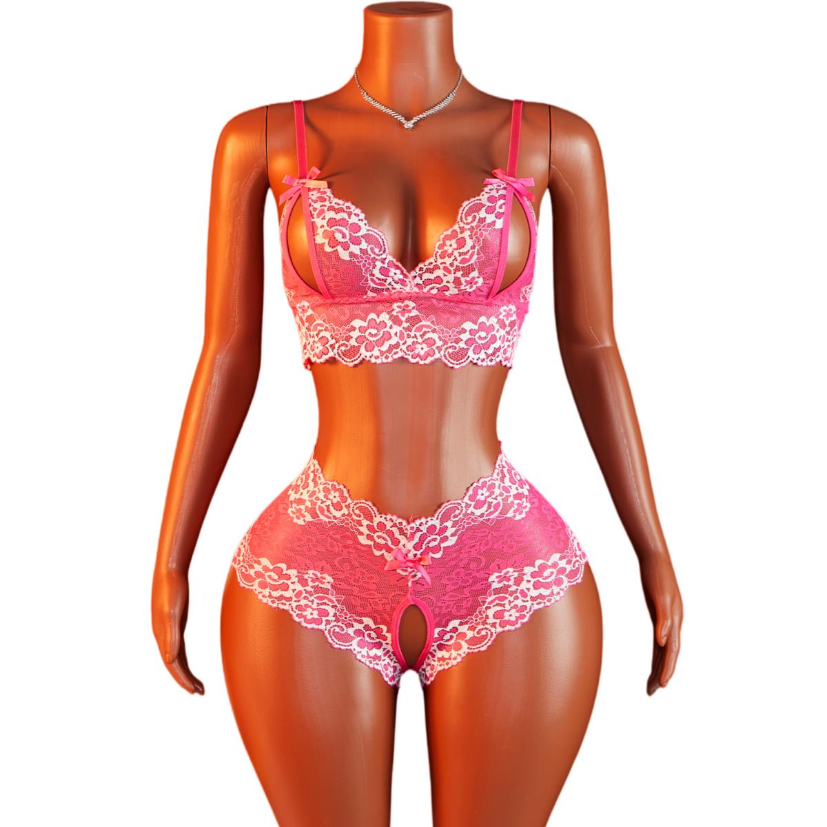 Women's Sexy Lingerie Set Slin - Sheer Bra Lace 리뷰 및 가격