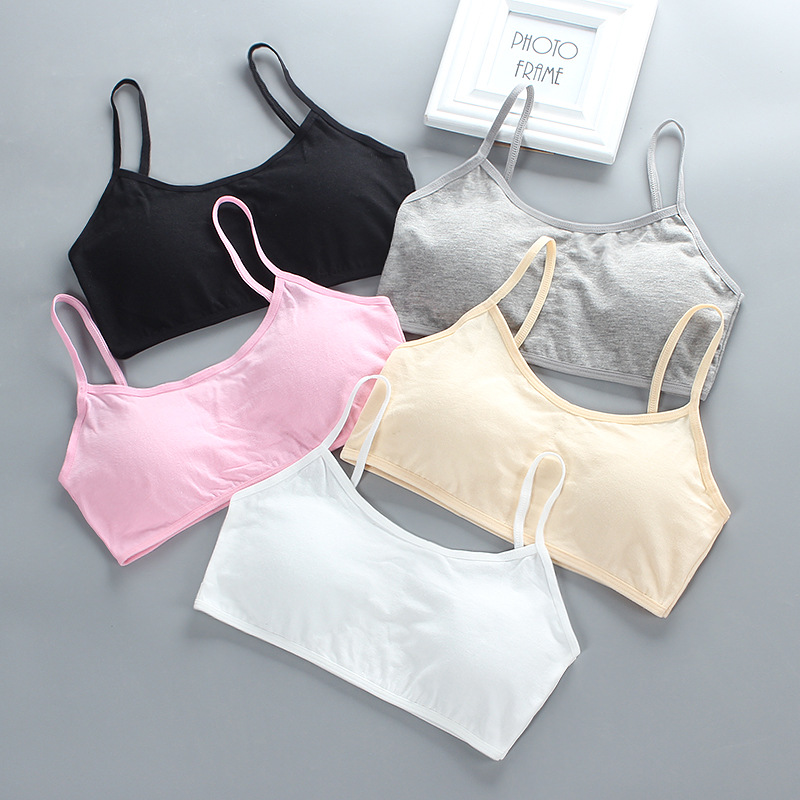 5pcs Teenage Girls Cotton Trai - Cotton Bra Everyday 리뷰 및 가격