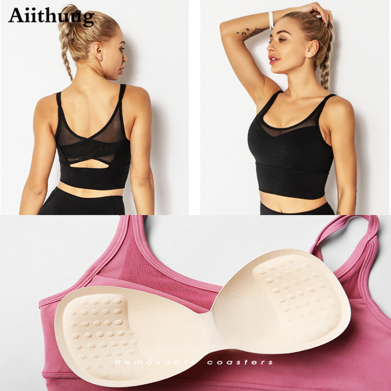 Aiithuug Yoga Bras Fitness Shi - Sports Bra Racerback 리뷰 및 가격