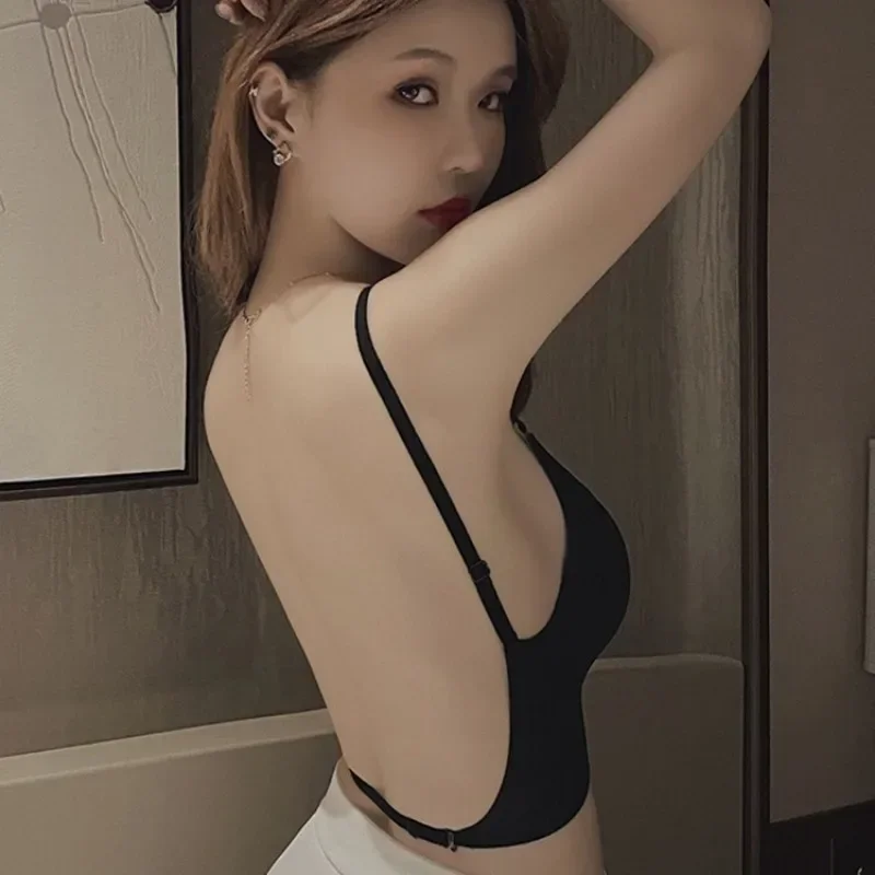 Women Invisible Bra Deep U Plu - Backless Bra Sticky 리뷰 및 가격