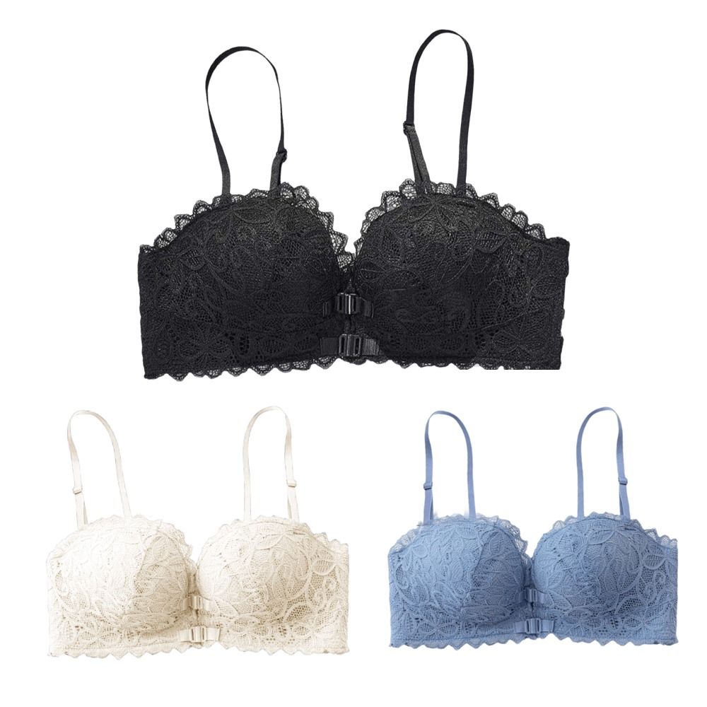 Comfortable Deep V Front Butto - Wirefree Bra Comfort 리뷰 및 가격