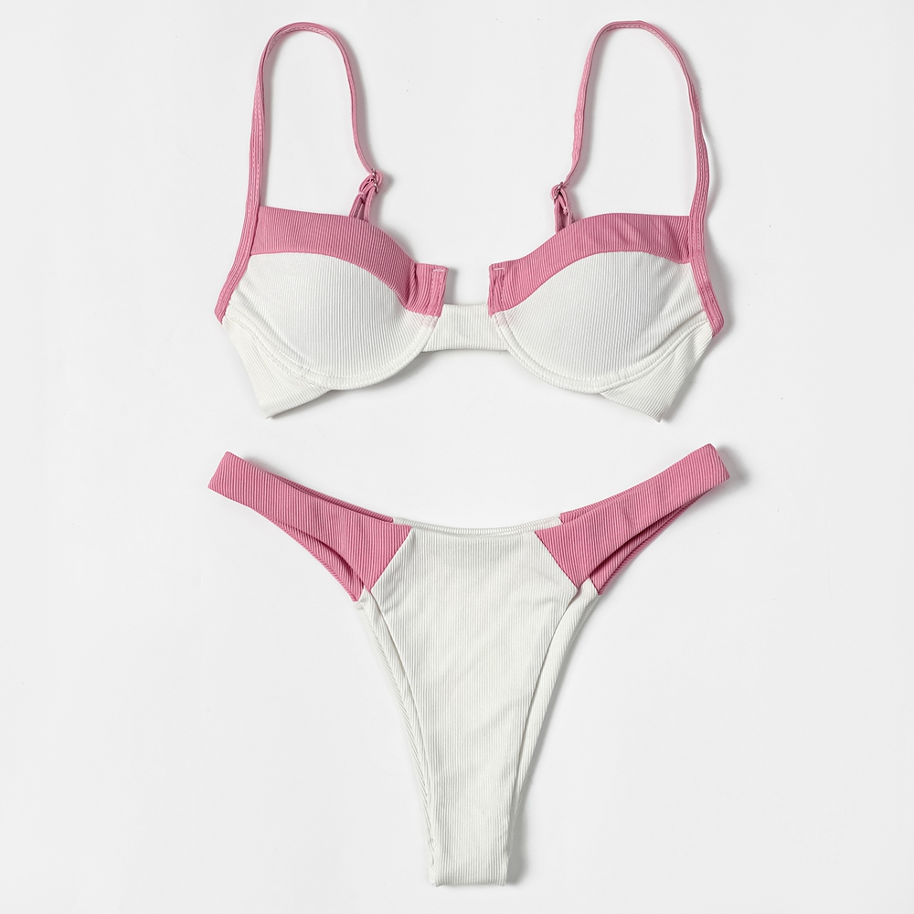 ZTVitality Ribbed Splicing Sex - Underwire Bra Padded 리뷰 및 가격