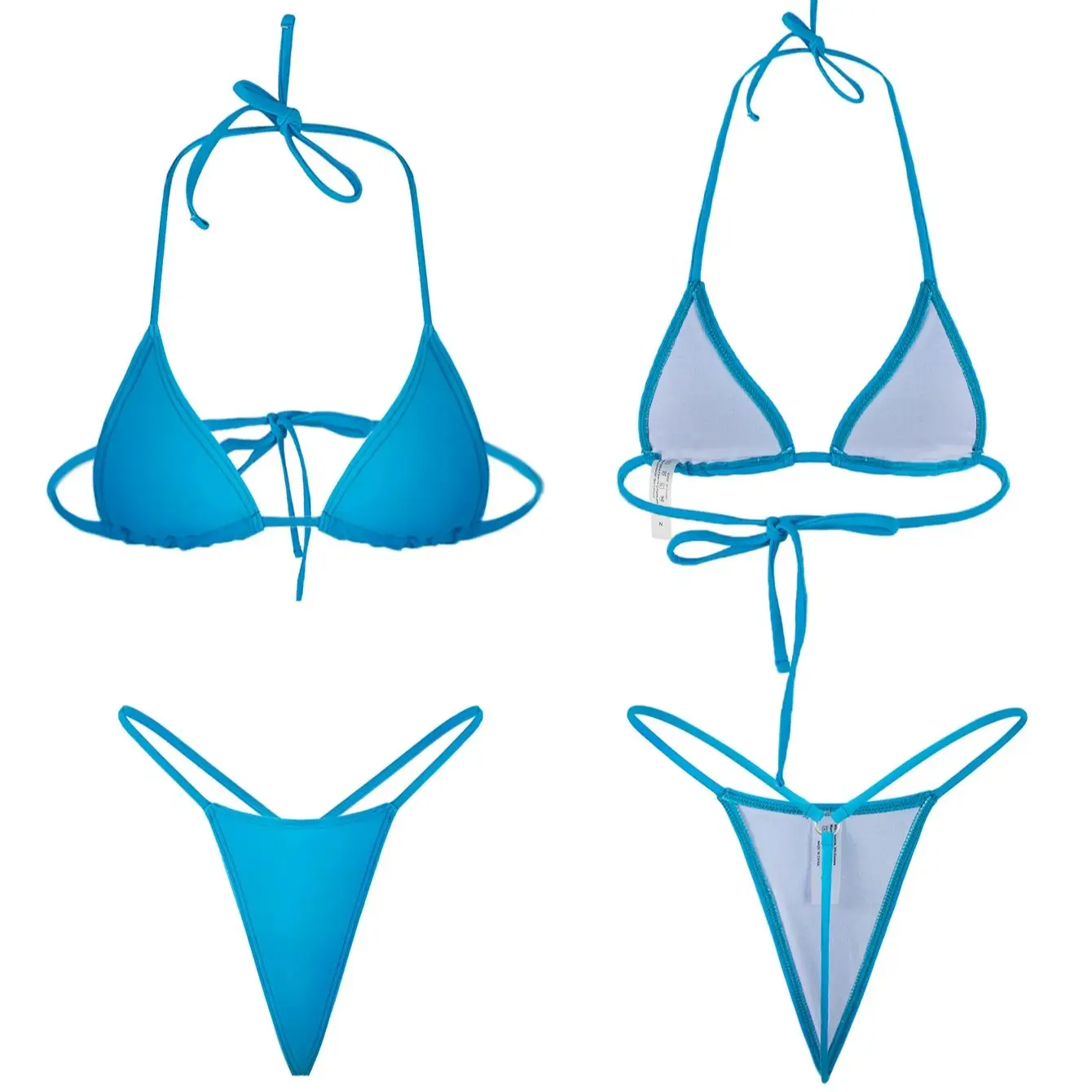 Sexy Female Swimming Suit Tie  - Underwire Bra Padded 리뷰 및 가격