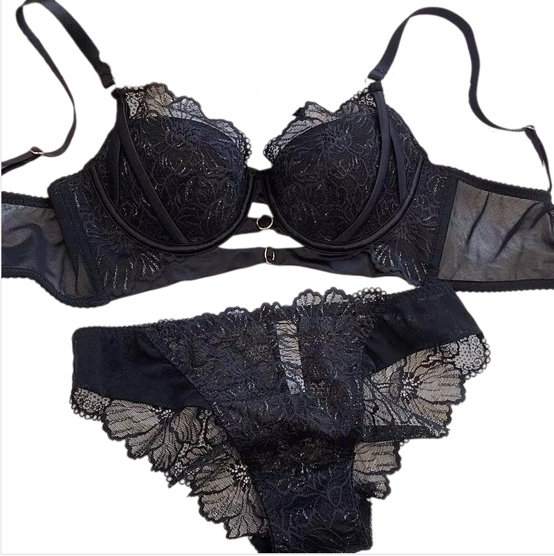 Sexy Hollow Lace Bra Set Large - Cotton Bra Everyday 리뷰 및 가격