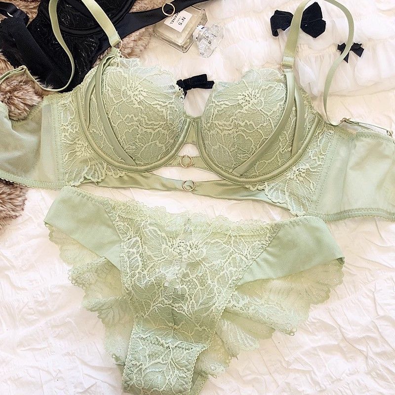 Sexy Hollow Lace Bra Set Large - Cotton Bra Everyday 리뷰 및 가격