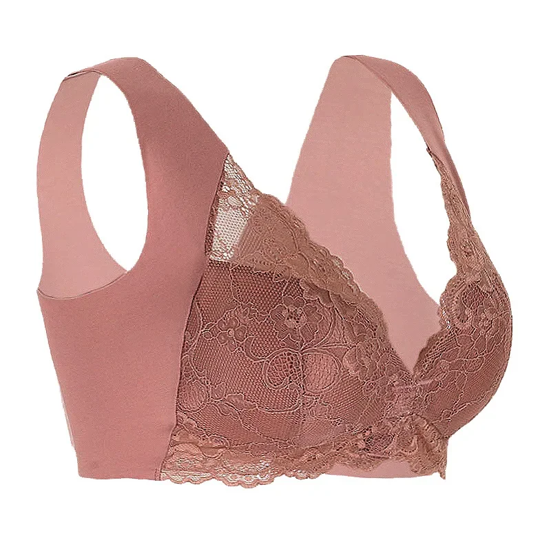 2024 New No Rims Front Buckle  - Full Coverage Bra 리뷰 및 가격