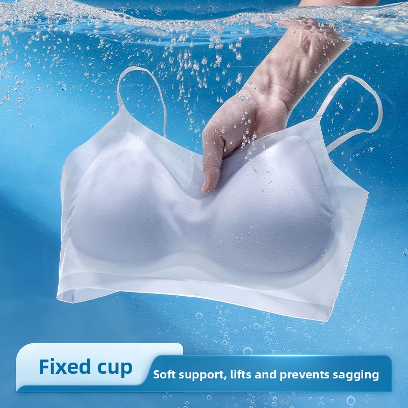 Ice Silk Sleep Bra Tank Top Wo - Sleep Bra Bralette 리뷰 및 가격