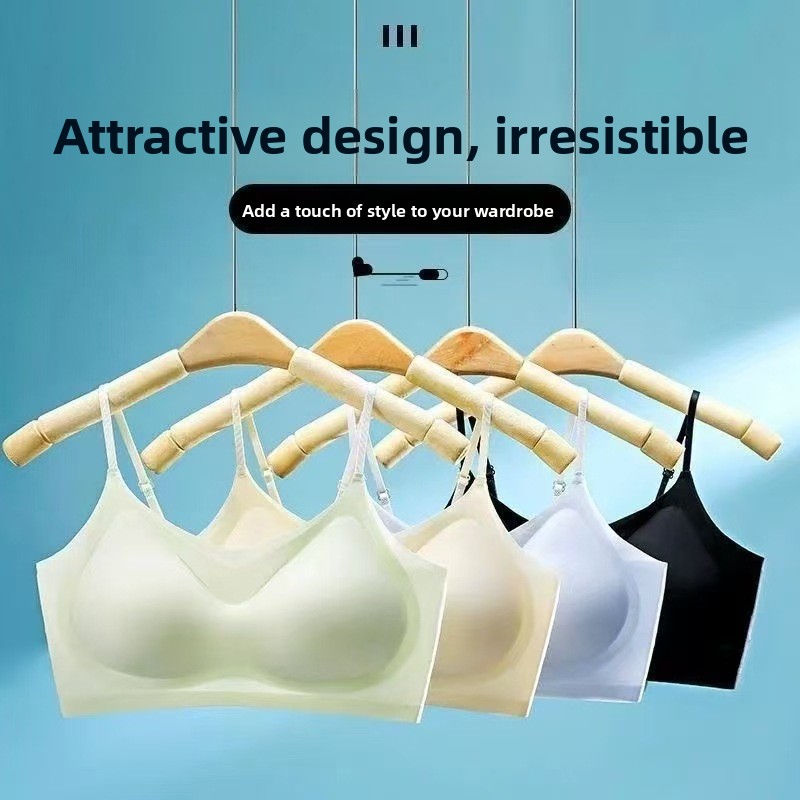 Ice Silk Sleep Bra Tank Top Wo - Sleep Bra Bralette 리뷰 및 가격