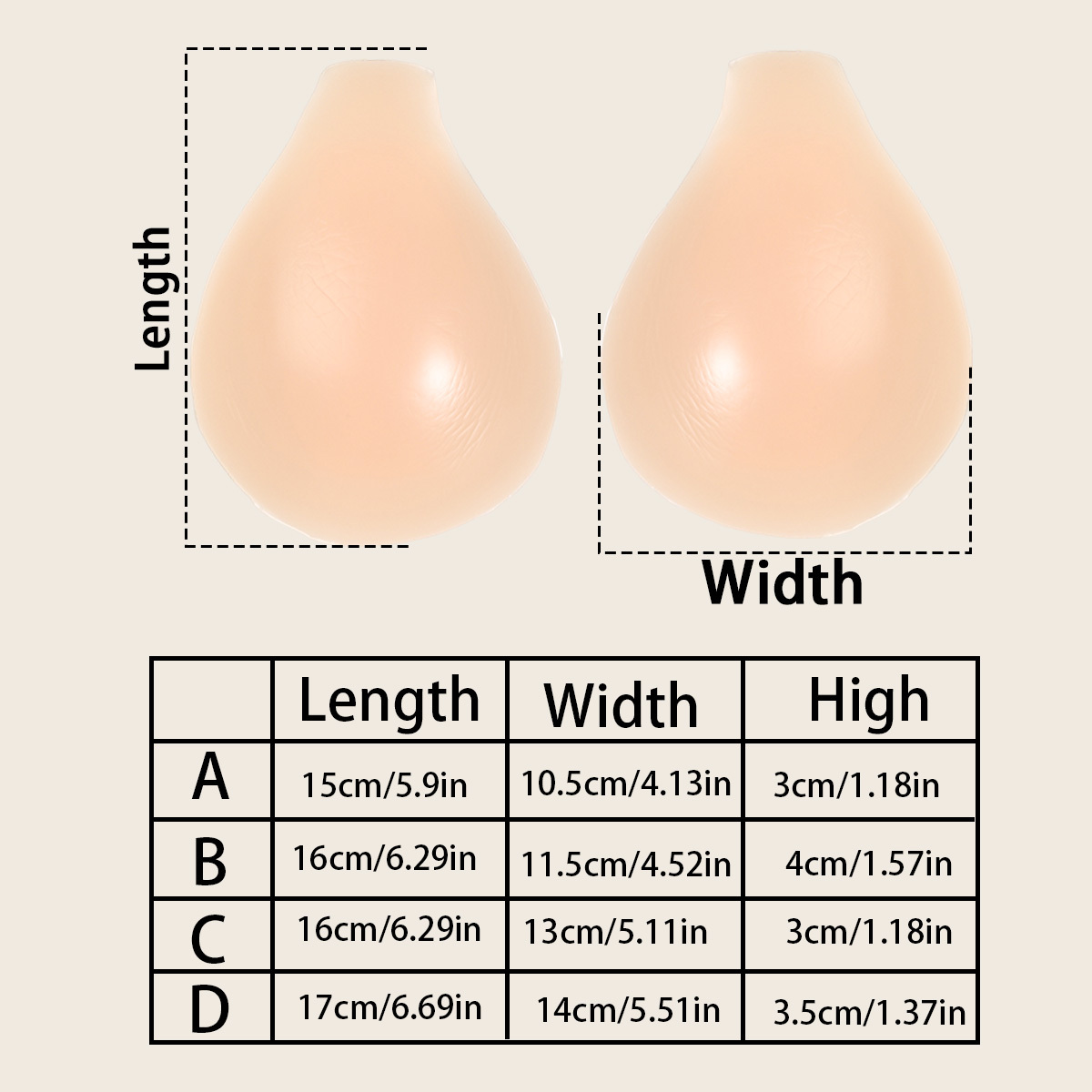 Self Adhesive Silicone Invisib - Push Up Bra Silicone 리뷰 및 가격