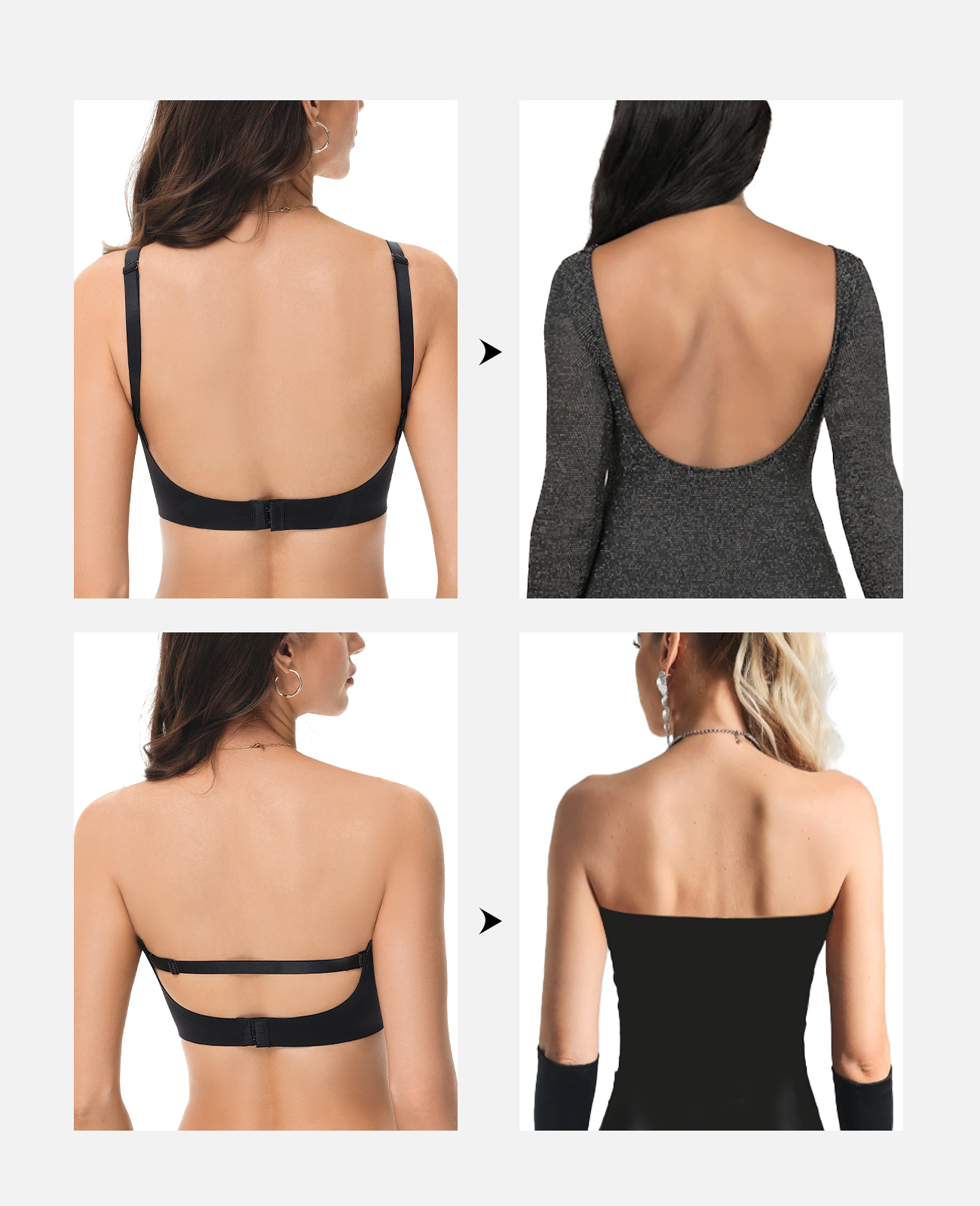 New Women Bras Everyday Sexy T - Convertible Bra Multiway 리뷰 및 가격