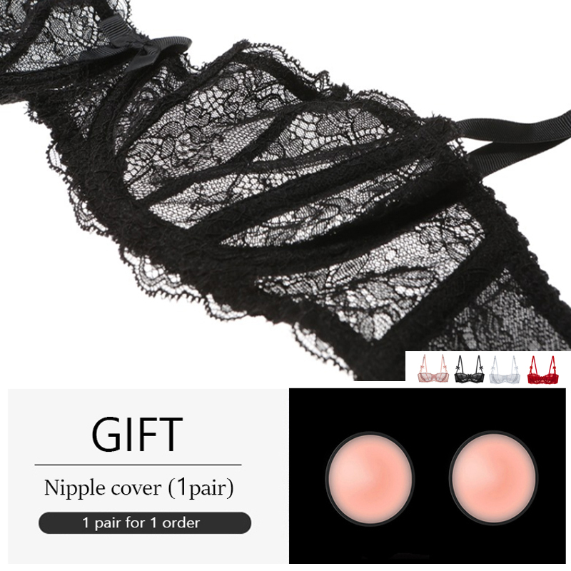 Half Cup Bras For Women Sexy L - Demi Bra Balconette 리뷰 및 가격