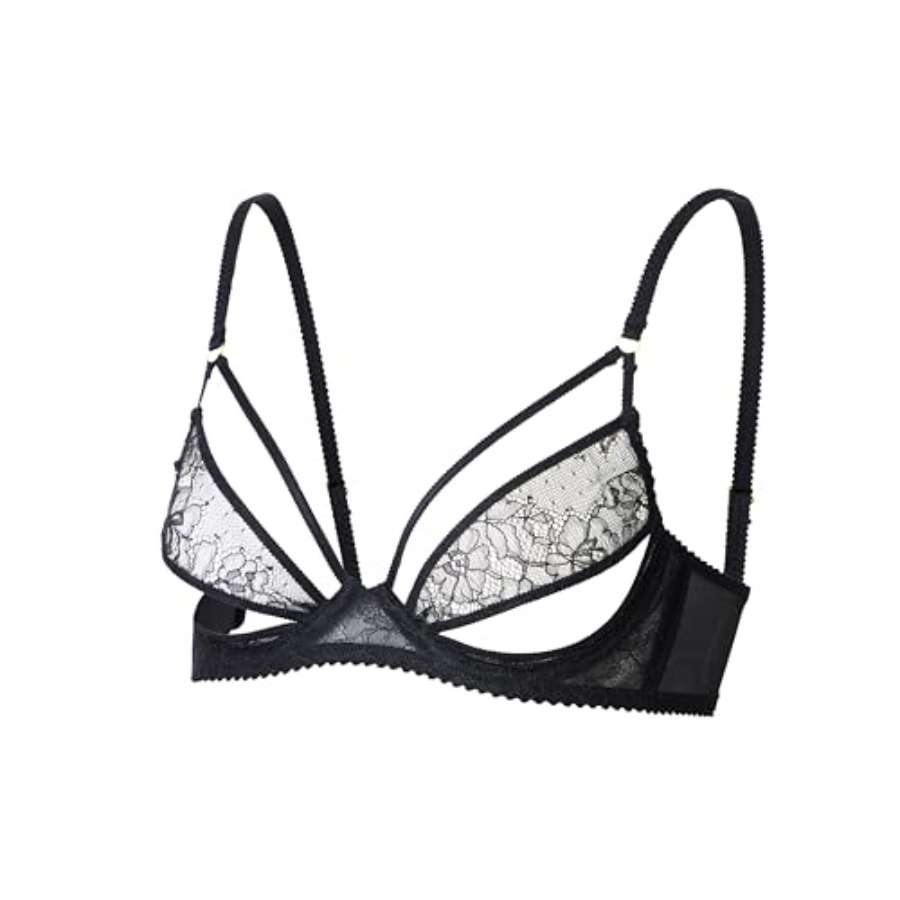 Faye Women's Sexy Lace Bra, Ba - Demi Bra Balconette 리뷰 및 가격