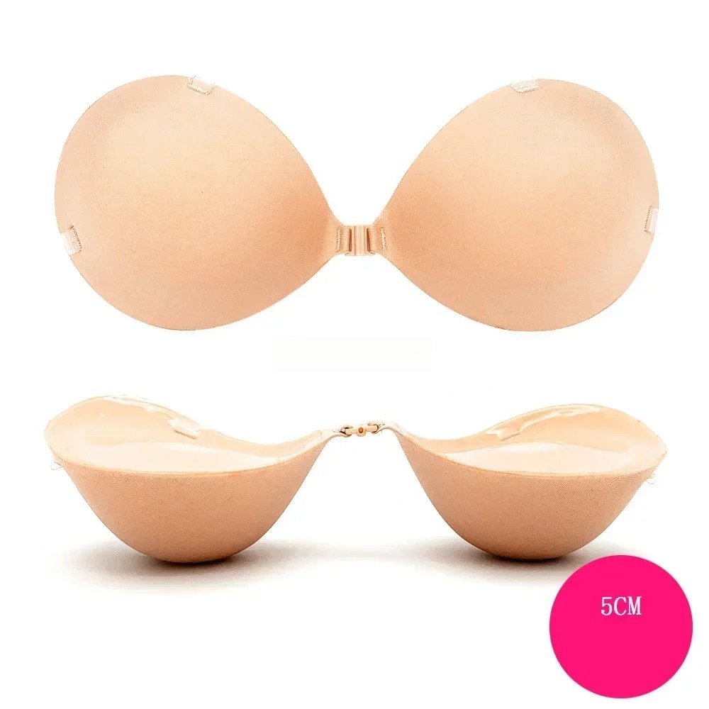5cm/6cm Silicone Push Up Bra f - Backless Bra Sticky 리뷰 및 가격
