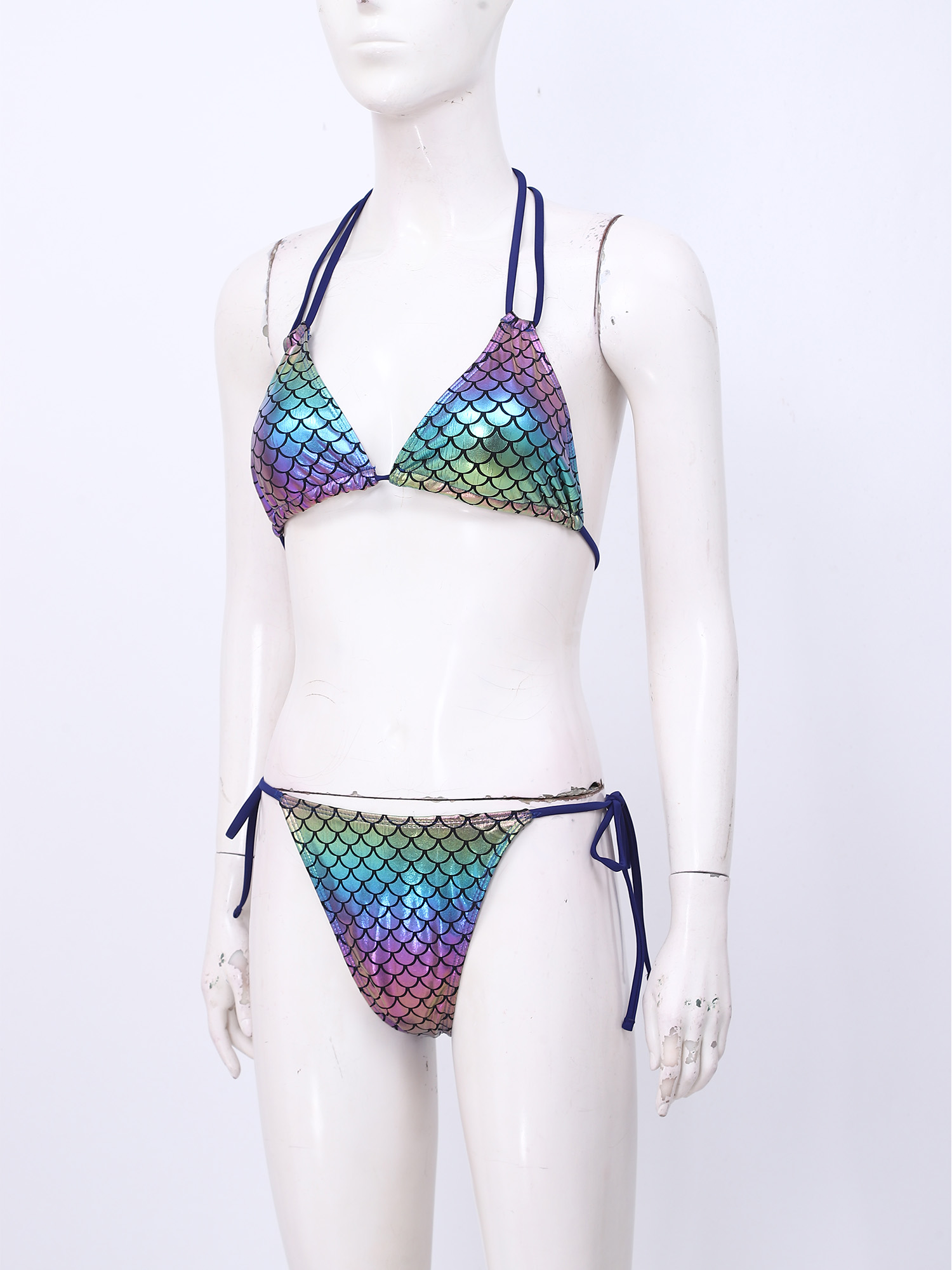 Women's Mermaid Bikini Swimsui - Underwire Bra Padded 리뷰 및 가격