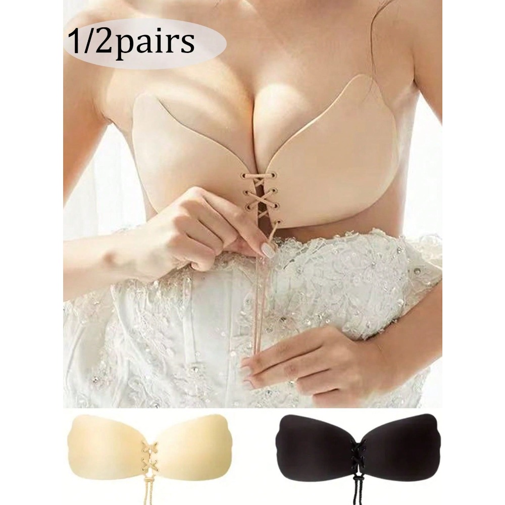 1/2pcs Wing-Shaped Adhesive Br - Push Up Bra Silicone 리뷰 및 가격