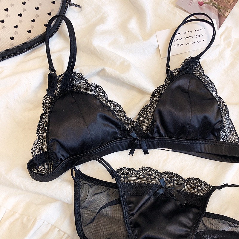French Sexy Lace Triangle Cup  - Cotton Bra Everyday 리뷰 및 가격